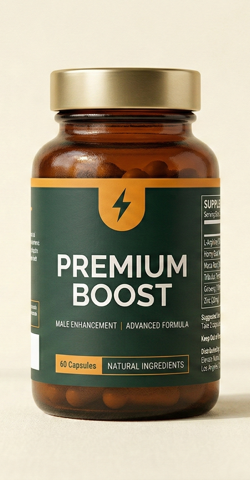 Premium Boost természetes férfi étrend-kiegészítő